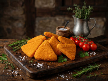 Cașcaval pane triunghiuri
