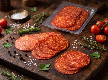 Salam Spianata Picante, caserolă